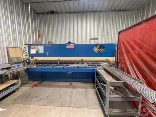 Used ATLANTIC HDE Power Squaring Shears (Inch) Florida US | Southern Fabricating Machinery Sales, Inc. #80924