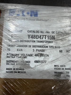 NEW Eaton Y48D47T15N