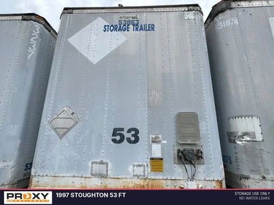 Used 1997 STOUGHTON 53 FT Box Trailers Pennsylvania US | Proxy Equipment #1384954