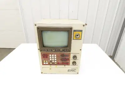 Yasnac JZNC-0P133 Operator Interface with Keyboard and CRT Monitor Panel