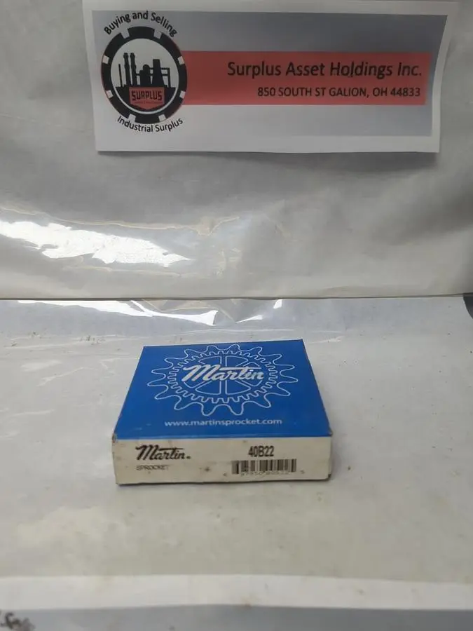 New | in-Stock MARTIN 40B22 Conveyor Parts Ohio US | Surplus Asset Holdings #1239897