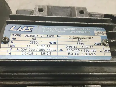 USED LNS UD80BD V1 A200
