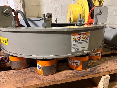 ERIEZ 500LBS. LIFTING MAGNET - ROUND