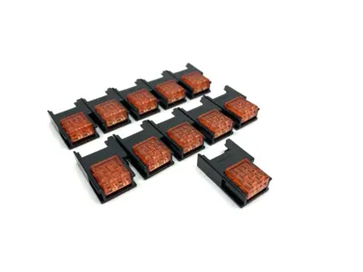 New | in-Stock Autonics Red Socket Sensor Connector 4-Pin AWG24-26 LOT OF 10 Electrical Fittings Michigan US | Maverick Industrial Sales #1398294