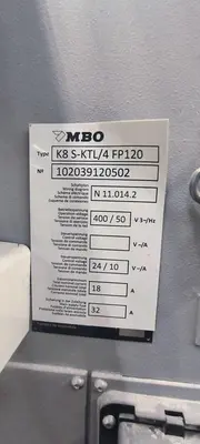 USED 2012 MBO K8 S-KTL/4