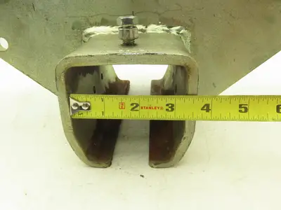 Spanco 1000Lb 1/2 Ton Overhead Bridge Crane End Truck  *Missing Wheel*