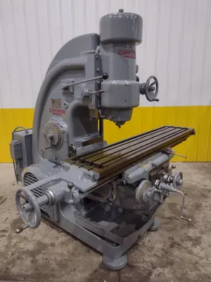 15 HP KEARNEY & TRECKER MODEL #4CH VERTICAL MILL: STOCK #22776