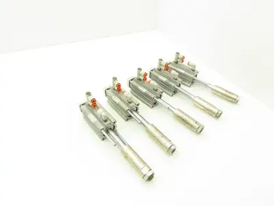 TA Systems US29176 Pneumatic Air Cylinder 2"Adj Stroke Non Rotating Rod Lot of 5