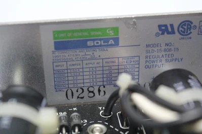 Used SOLA SLD-15-808-15 Linear Power Supplies California US | Davliegogo LLC #1705441