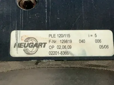 Used NEUGART PLE 120/115 Motors (misc) Ohio US | HGR 24 #1325370