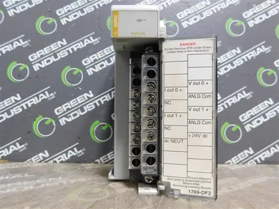 Allen-Bradley 1769-OF2 Compact I/O 2 Chnl. Analog Output Module Ser B Rev 2 Used
