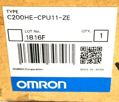 USED OMRON C200HE-CPU11-Z CPU MODULE C200HECPU11ZE C200HECPU11Z