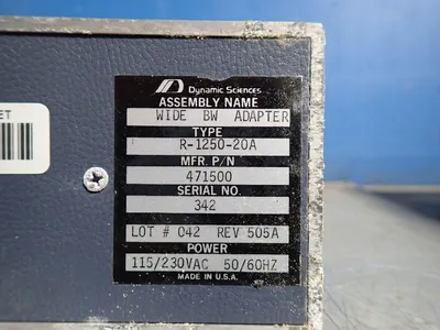 USED DYNAMIC SCIENCES R125020A