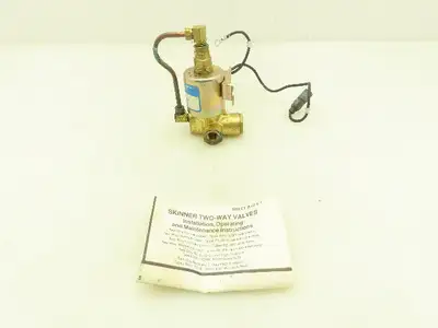 Honeywell Skinner RP1HX37 Pneumatic Air Solenoid Valve 24VDC 5-150 PSI 1/4" NPT