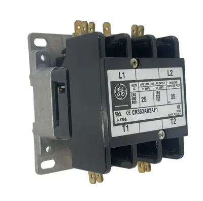 NEW GENERAL ELECTRIC CR353AB2AF1 DEFINITE PURPOSE CONTACTOR 25AMP 2 POLES