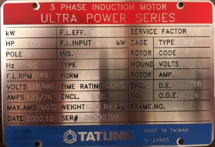 New | in-Stock TATUNG _UNKNOWN_ Motors (misc) Colorado US | Rogers Equipment Sales #1273815