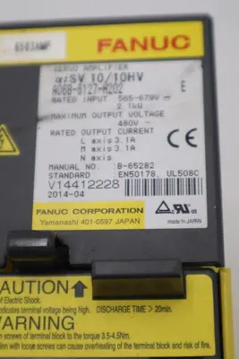 Fanuc A06B-6127-H202 Servo Amplifier STOCK 518-B