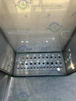 Unbranded Stainless Steel Industrial Control Panel Enclosure 12.5" x 24" x 50"