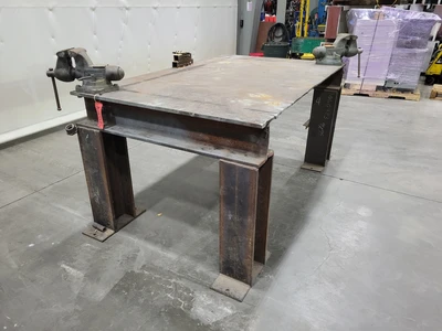 Welding Table with Wilton 6″ Vise