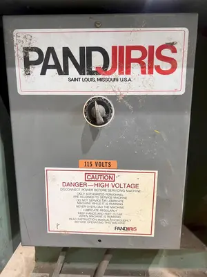 4,000 LB PANDJIRIS PIPER PIPE TANK TURNING ROLLS, DRIVE & IDLER: STOCK #23481