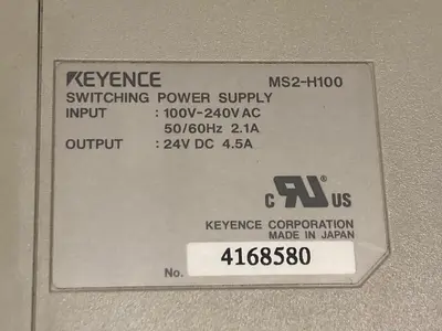 USED KEYENCE MS2-H100
