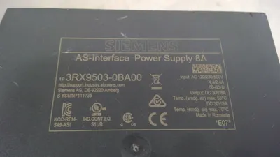 SIEMENS 3RX9 503-0BA00 AS-INTERFACE POWER SUPPLY 1D
