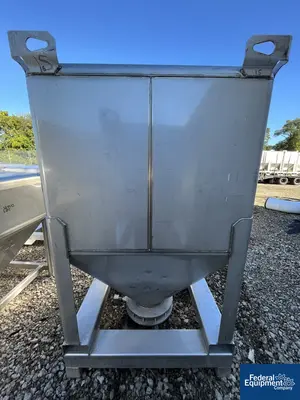 USED Custom Metalcraft Custom Metalcracft Transtore Tote Bin, S/S
