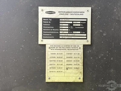 USED 1996 HEGENSCHEIDT MFD 106-T CNC