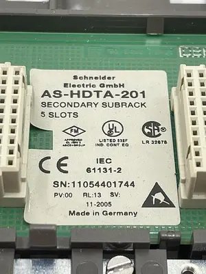 Used SCHNEIDER ELECTRIC SCHNEIDER ELECTRIC AS-HDTA-200,201 Misc Electrical & Power Parts | ND Industrial Surplus #1214489