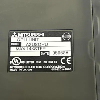 Used MITSUBISHI A2USCPU PLC Processors | Surplus Asset Holdings #1226854