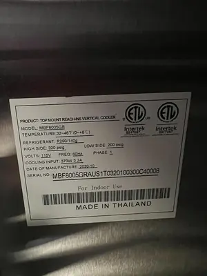 Used ATOSA MBF8005GR Refrigerators Florida US | BAM Discount Restaurant Equipment #1494060