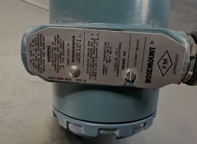 USED Rosemount 3051CD1A22A1AB4E5L4M5