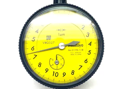 USED MITUTOYO DIAL PRESS INDICATOR FULL JEWELED