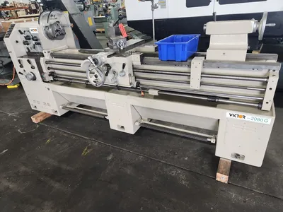 VICTOR 2080G Lathes, Gap Bed | Machinery Central (2)