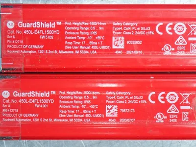 USED ALLENBRADLEY 450LE4FL1500YD