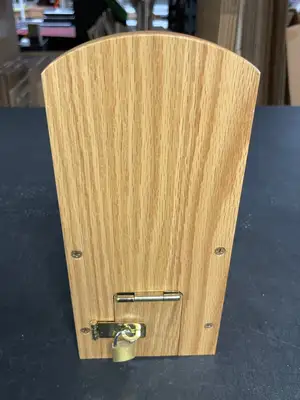 New | in-Stock Falcon Restaurant Supply New Wooden Donation Tip Collection Container Box with Lock and Clear View Window Restaurant Equipment (Miscellaneous) Illinois US | Falcon Restaurant Supply #1375062
