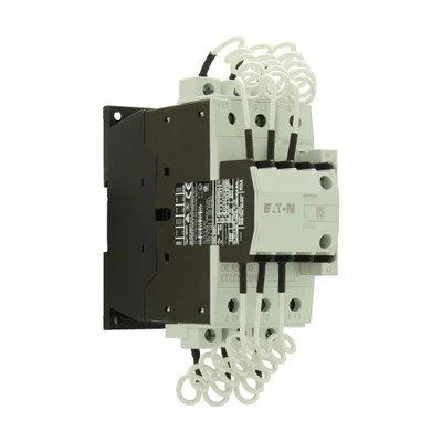Eaton XTCC050D10F IEC Capacitor Contactor, Screw Terminals, 50A [New]