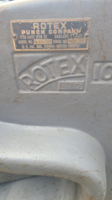 U14355 Rotex R10 punch