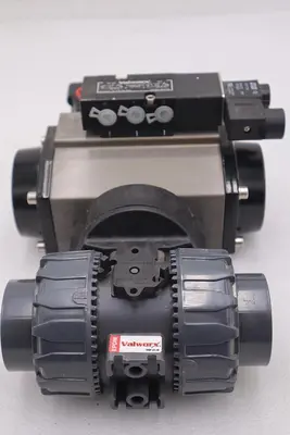 VALWORX 530175 AP075 PNEUMATIC ACTUATOR W/ 529102A SOLENOID 529910A VALVE #007-A