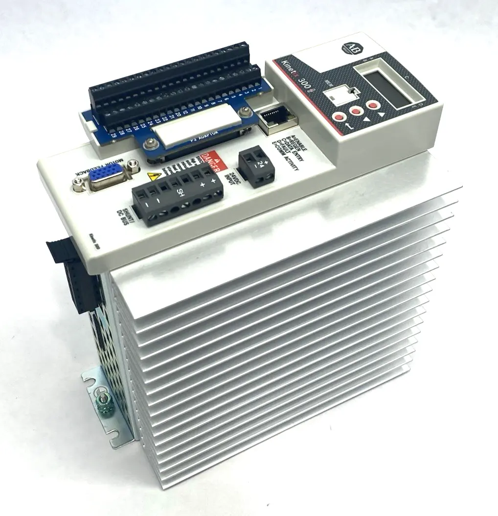 Used Allen-Bradley Ser. A Kinetix 300 Servo Drive, Indexing Mode, 3-phase Servo Drives Michigan US | Maverick Industrial Sales #1410825