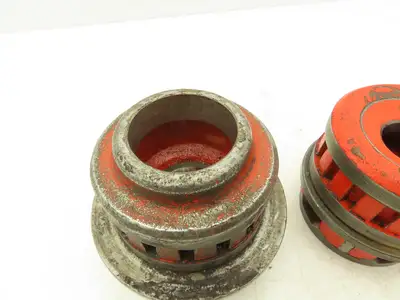 Ridgid 12-R Die Heads With Dies 5 Piece Set For Manuel Ratchet Threader