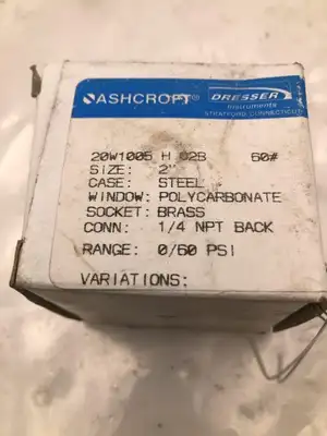 USED ASHCROFT / DRESSER 20W1005