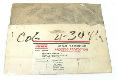 NEW FISHER RGASKETX142 GASKET KIT