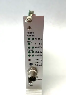Used F&K Delvotec Sensor Amplifier HW-TD Fuses Control Board PLC Processors Michigan US | Maverick Industrial Sales #1394986