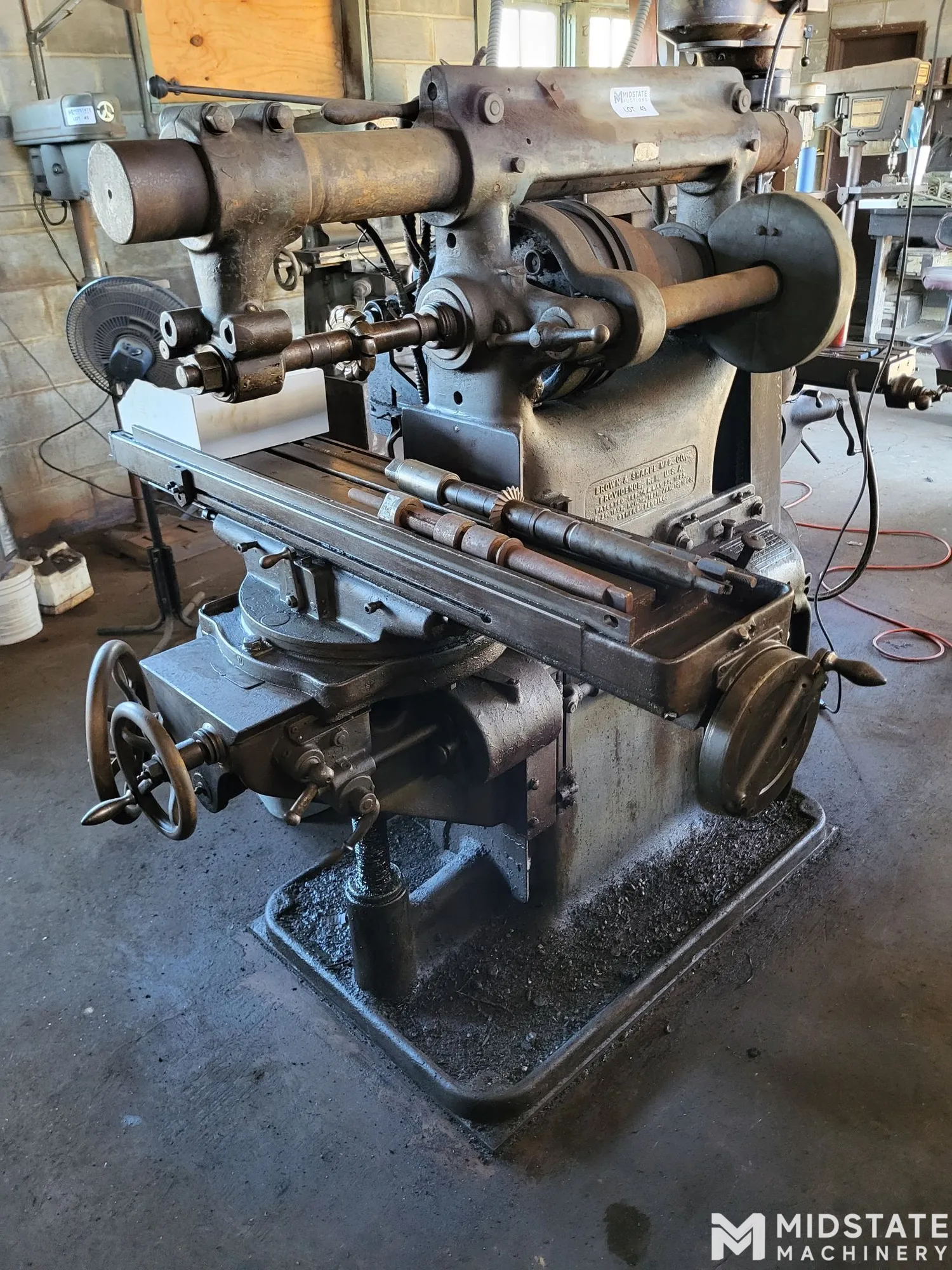 Brown & Sharpe #3 Horizontal Mill