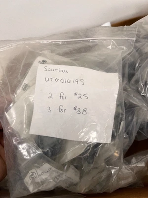 Large Lot of Industrial Electrical Connectors and Accessories in Assorted Bags