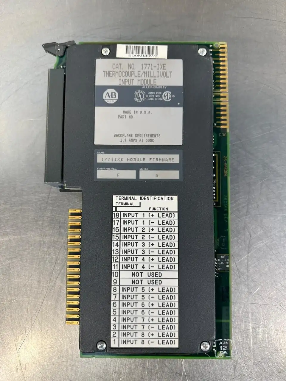 USED Allen-Bradley 1771-IXE