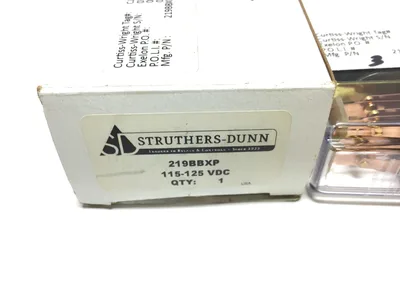 Struthers-Dunn 219BBXP – 115-125 VDV- Industrial Control Relay