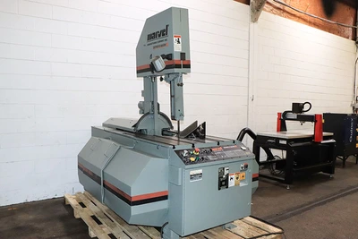 Used 2010 Marvel SERIES 8 MK III, 60°Power Tilt, 1.25" Blade Vertical Band Saws New Jersey US | Machinery Values #1460727