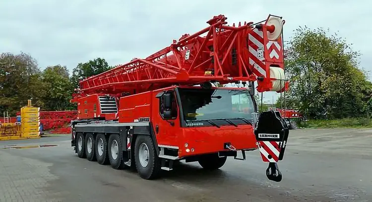 Used 2019 LIEBHERR LTM 1100-5.2 Rough Terrain Cranes Texas US | Uriquip #1421170